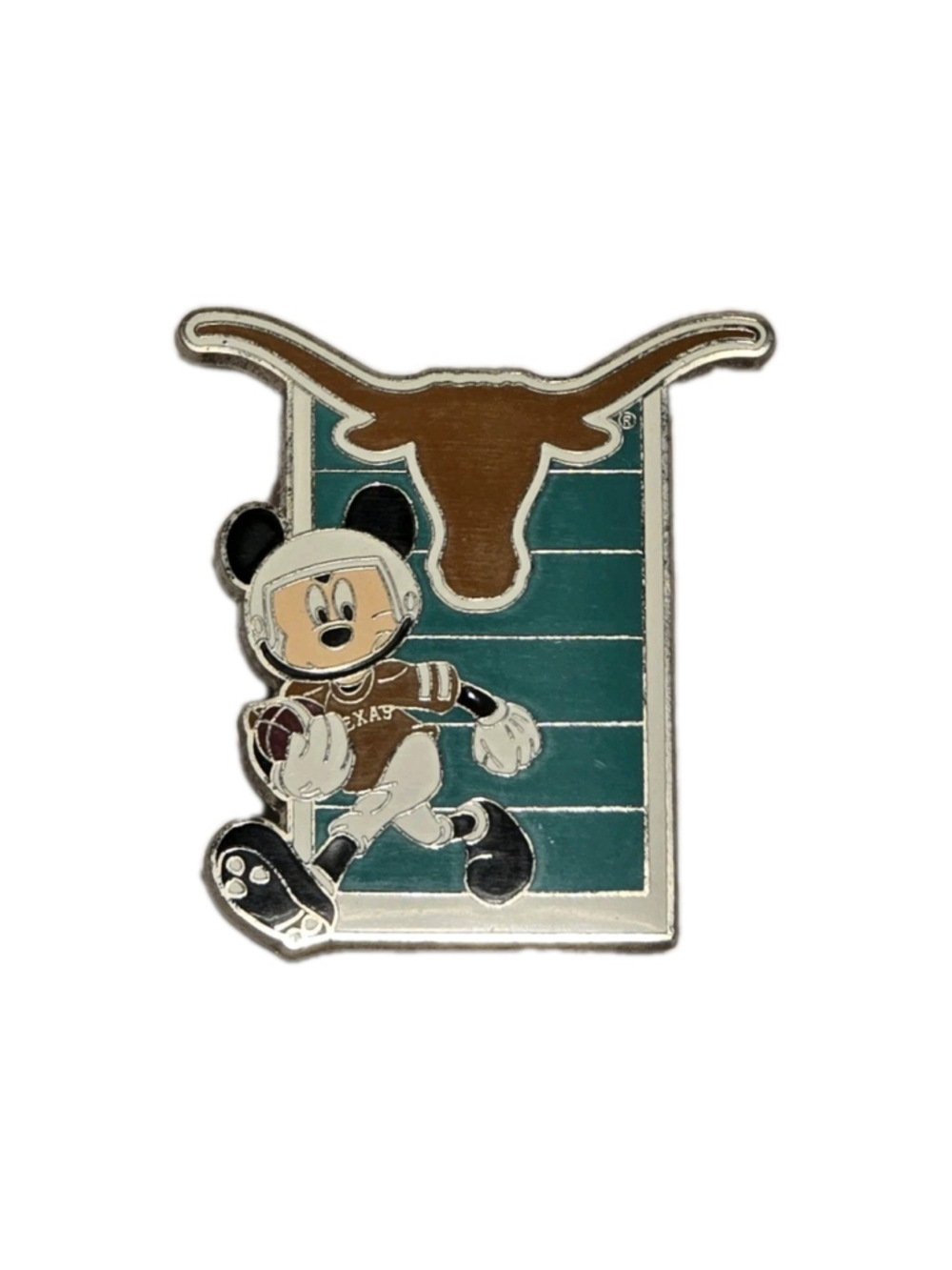 Rare 2011 Disney Mickey Mouse Texas Longhorns Pin